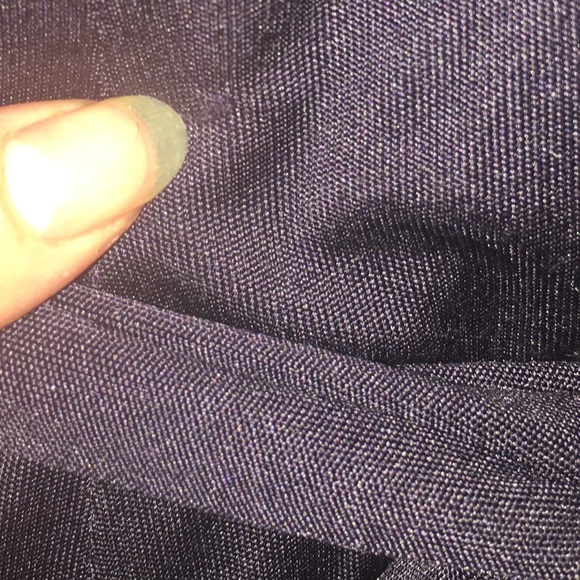 Tory Burch Julianne 100% Silk Button Down Navy Blue Dress - Small (without sash) - Picture 12 of 16